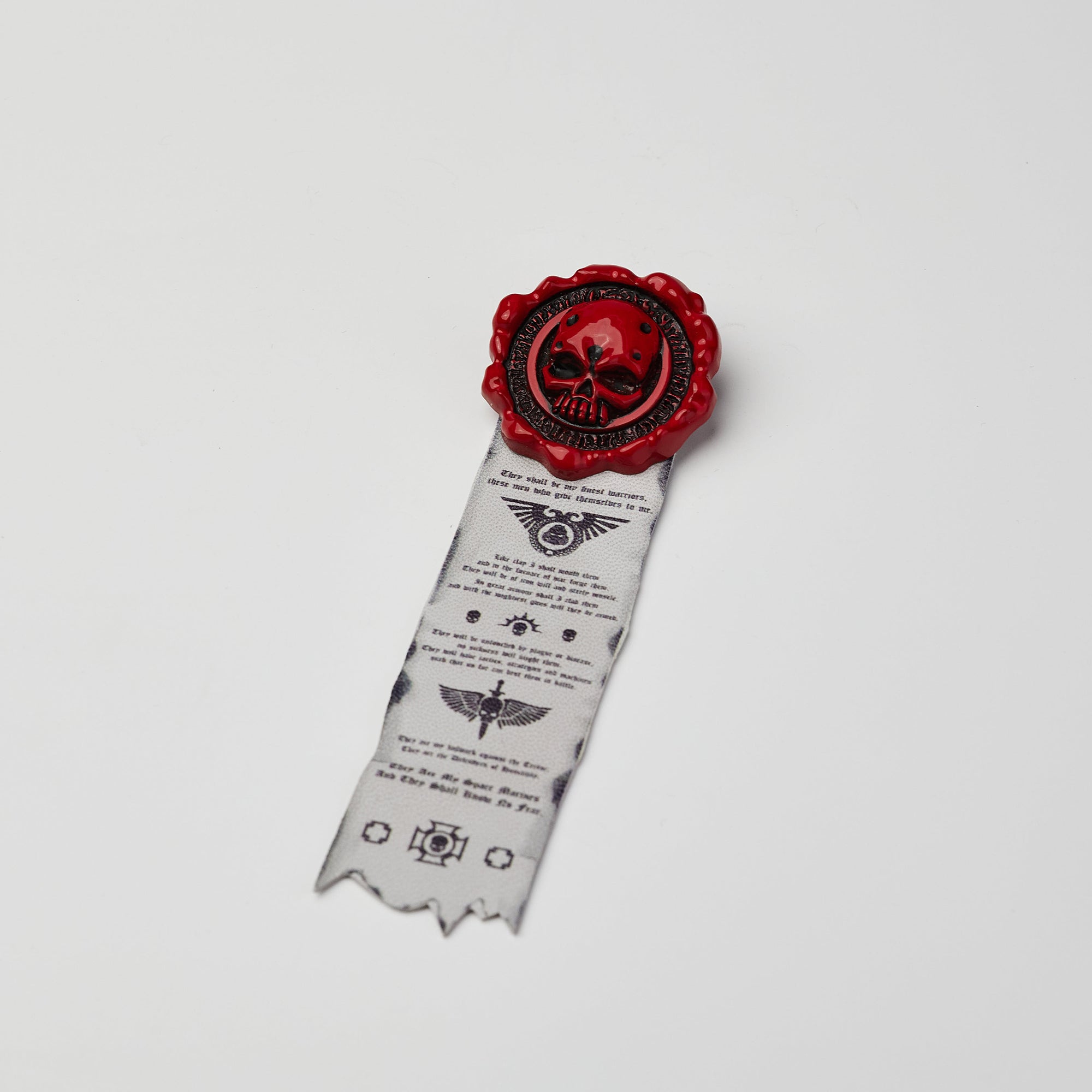 Warhammer 40K Index Astartes Skull Commemorative Crest Retro Skull Purity Seals Starforged